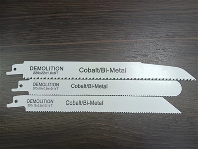 Lama per sega alternativa M42 da 225 mm 10/14 Tpi